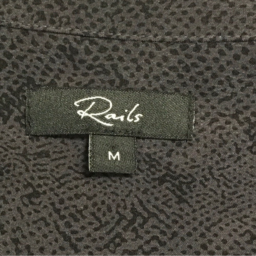 Rails Kate Cobra Silk Button Down - image 4